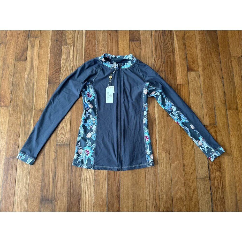 Helen Jon Women's Rash Guard Island Surf Shirt Rhapsody UPF50 Size XS